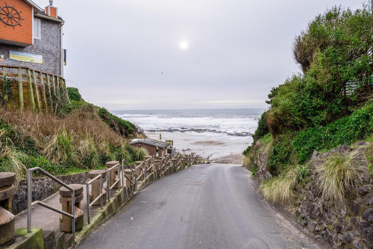 Oceanfront Contemporary Apartamento Lincoln City Exterior foto