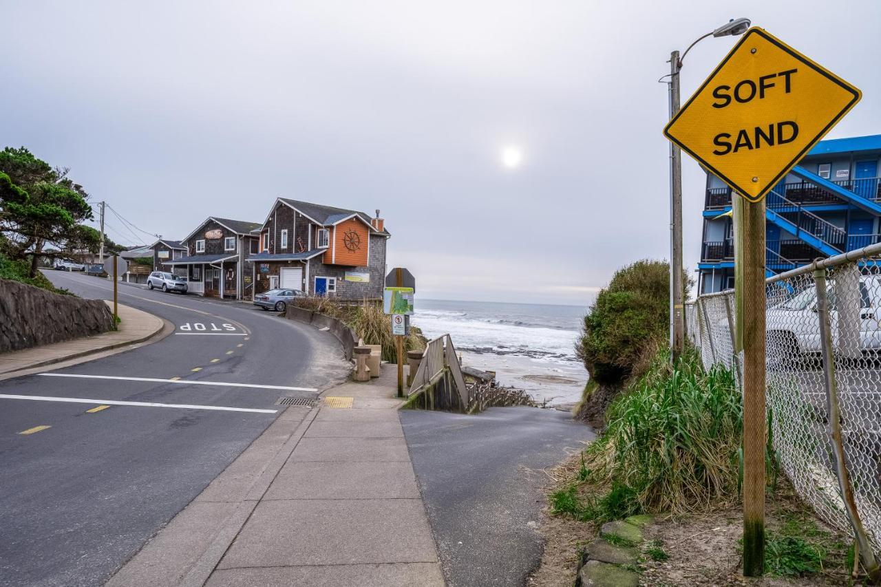 Oceanfront Contemporary Apartamento Lincoln City Exterior foto